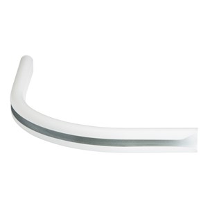 Extendable Track 135 Degree Corner Bend White - Essential